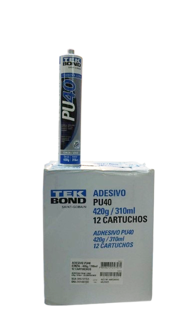 Tekbond Sellador Poliuretano Pu40 Blanco X 310ml CAJA x 12 Unidades