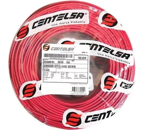 Cable No 12 7 hilos Centelsa  x 100 metros