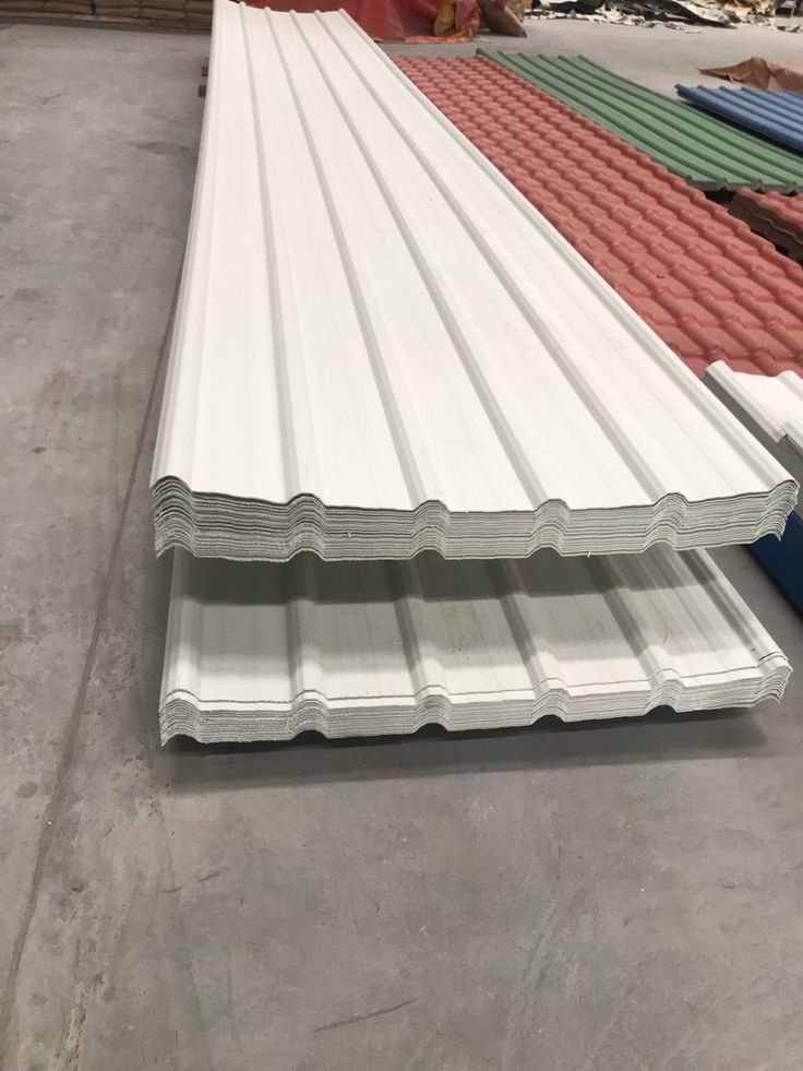 Teja Blanca 11.80 metros X 1.07 M 2 Mm Cresta Baja Upvc