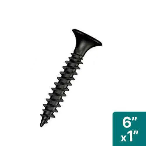 Tornillo Drywall 6 x 1 paquete 100